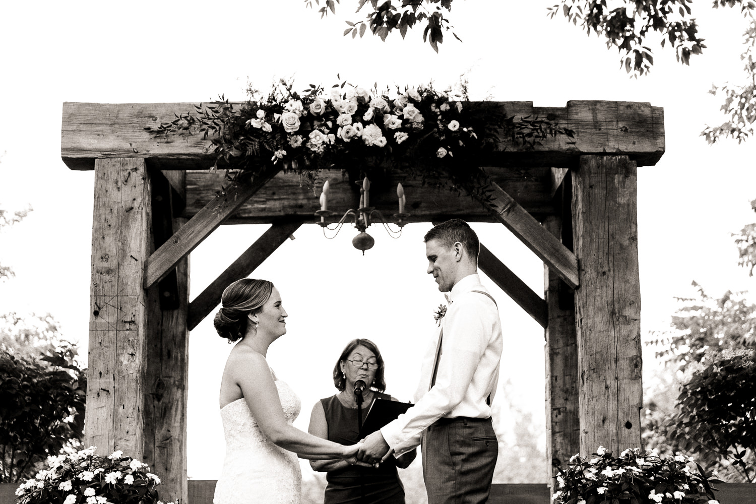 century barn wedding ceremony cavan