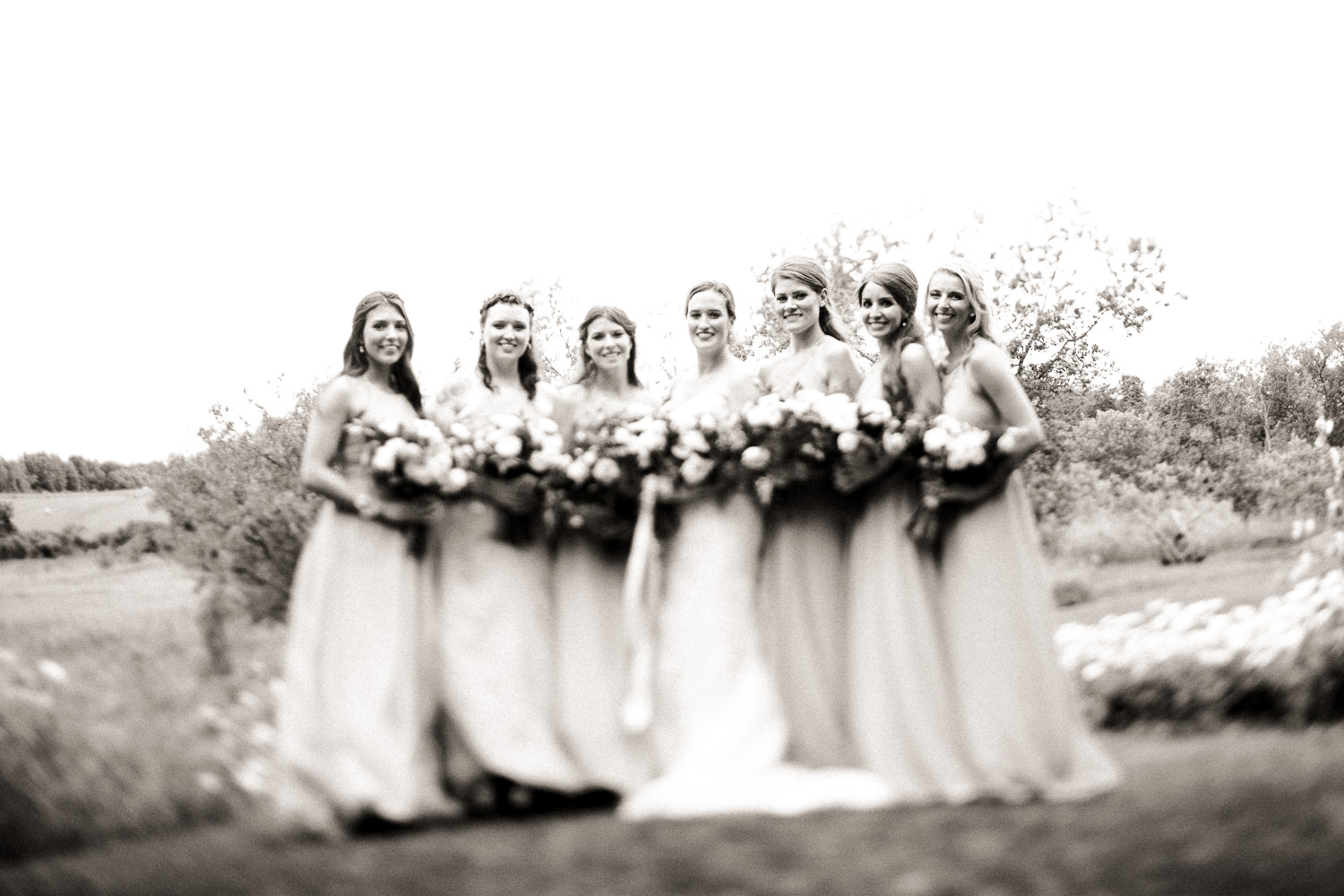 bridesmaid portraits century barns