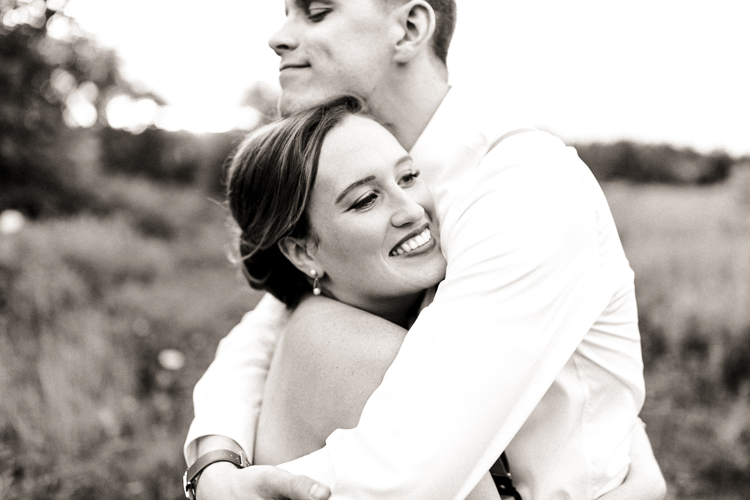 wedding sunset portraits century barns peterborough