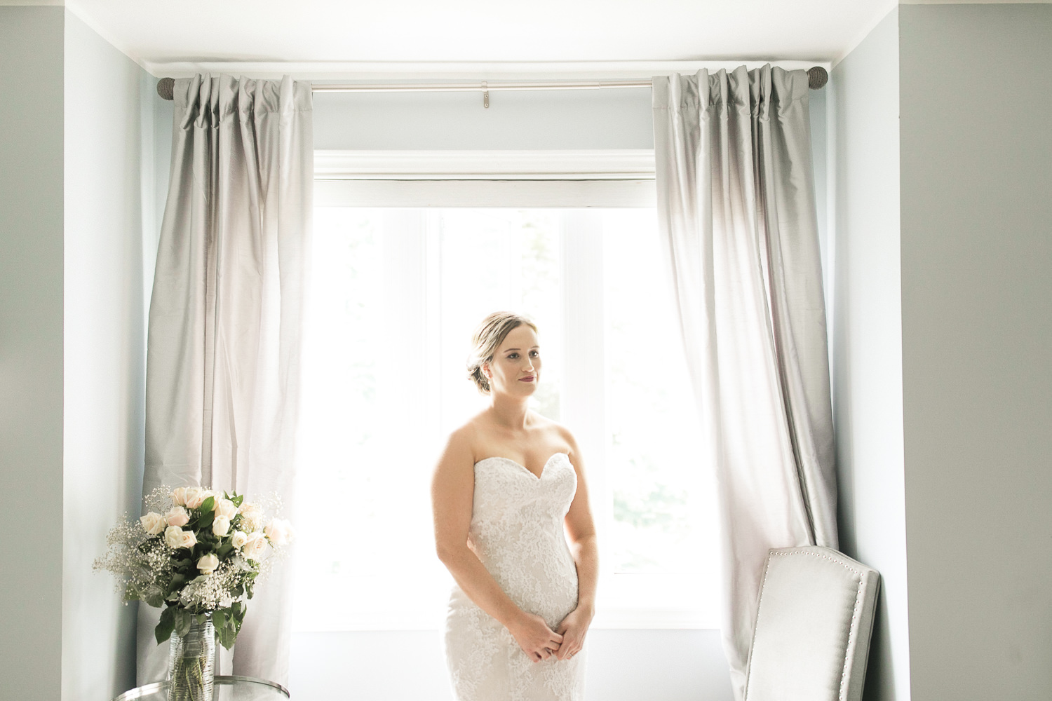 bride getting ready peterborough