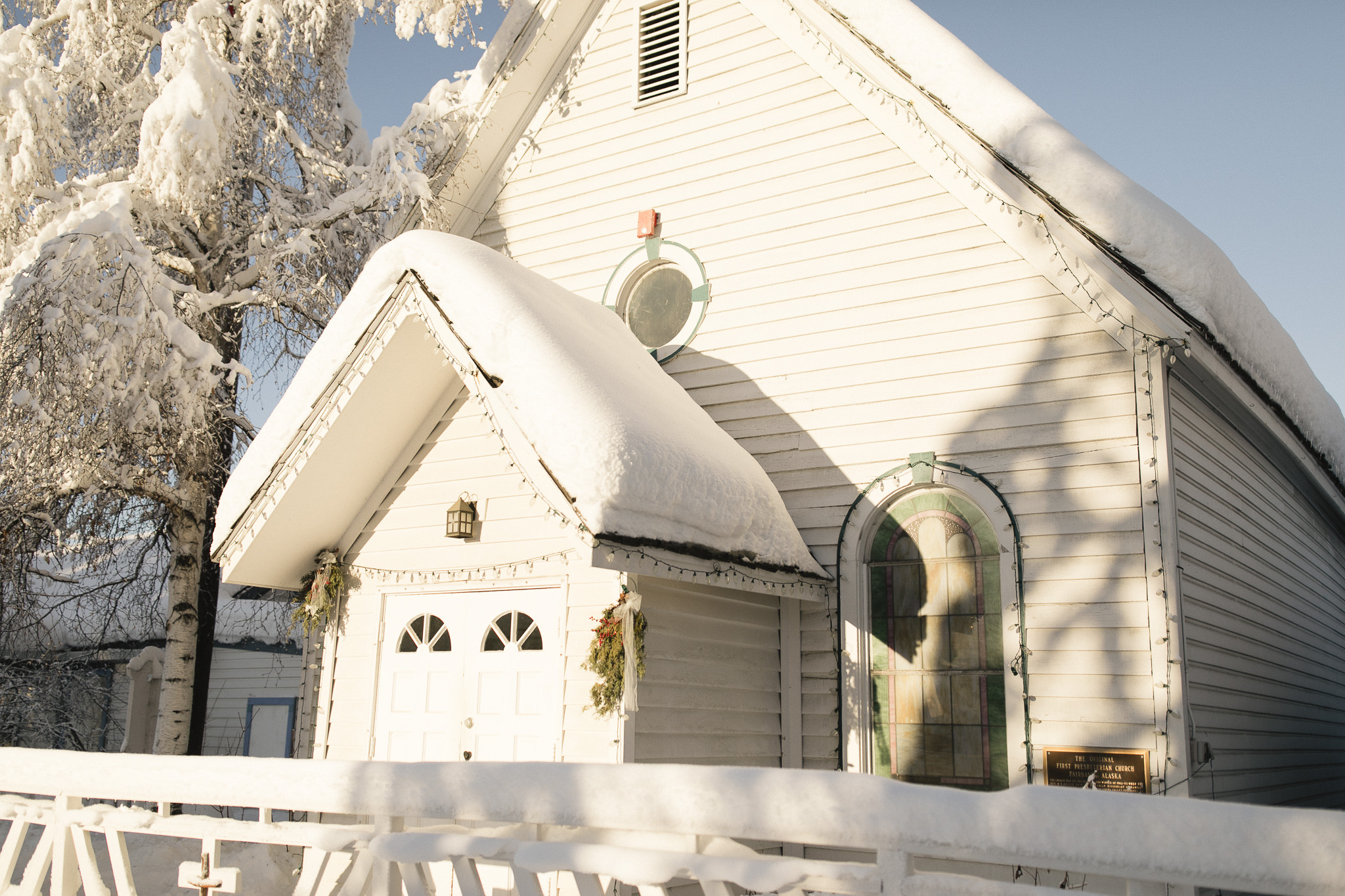 Taste of Alaska Lodge winter wedding