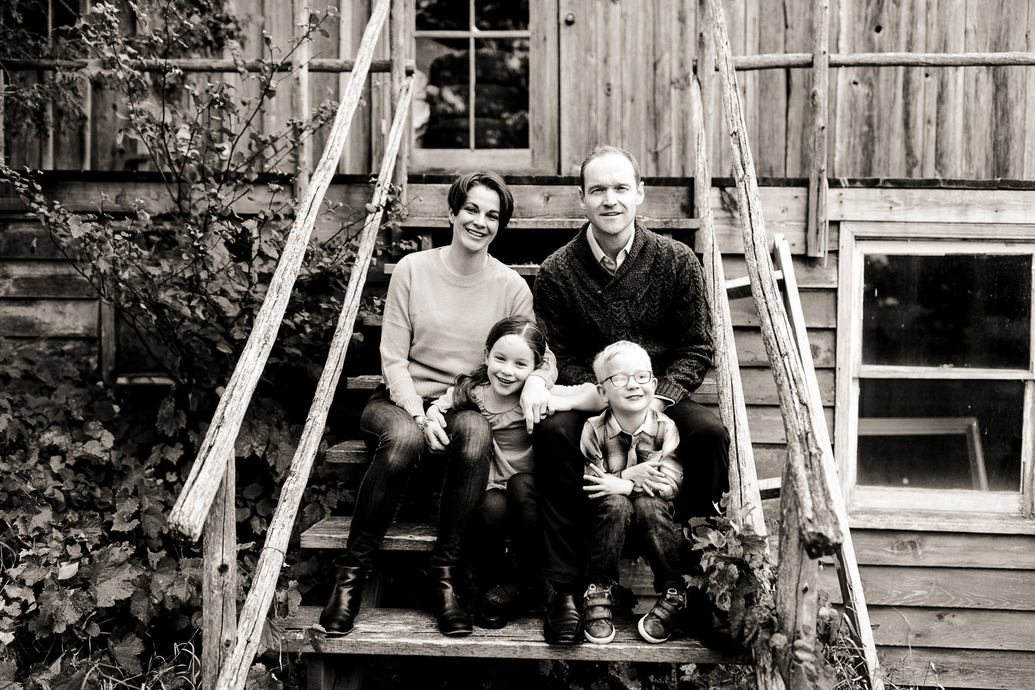 Farm family portrait session