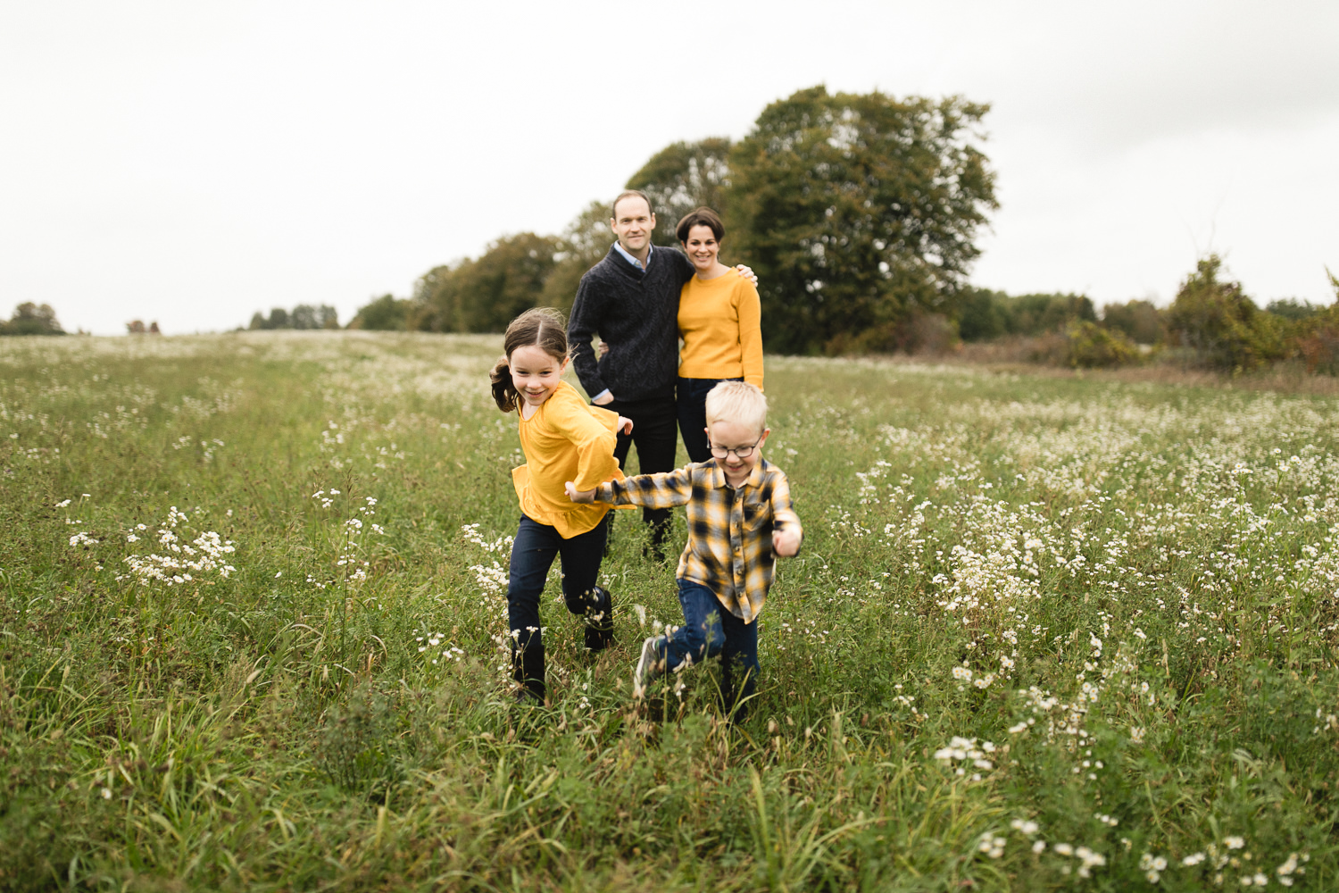 Farm family portrait session