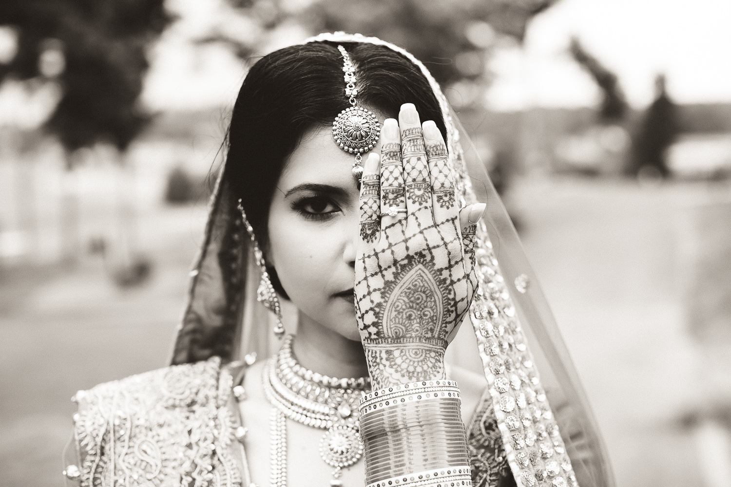 indian wedding portraits