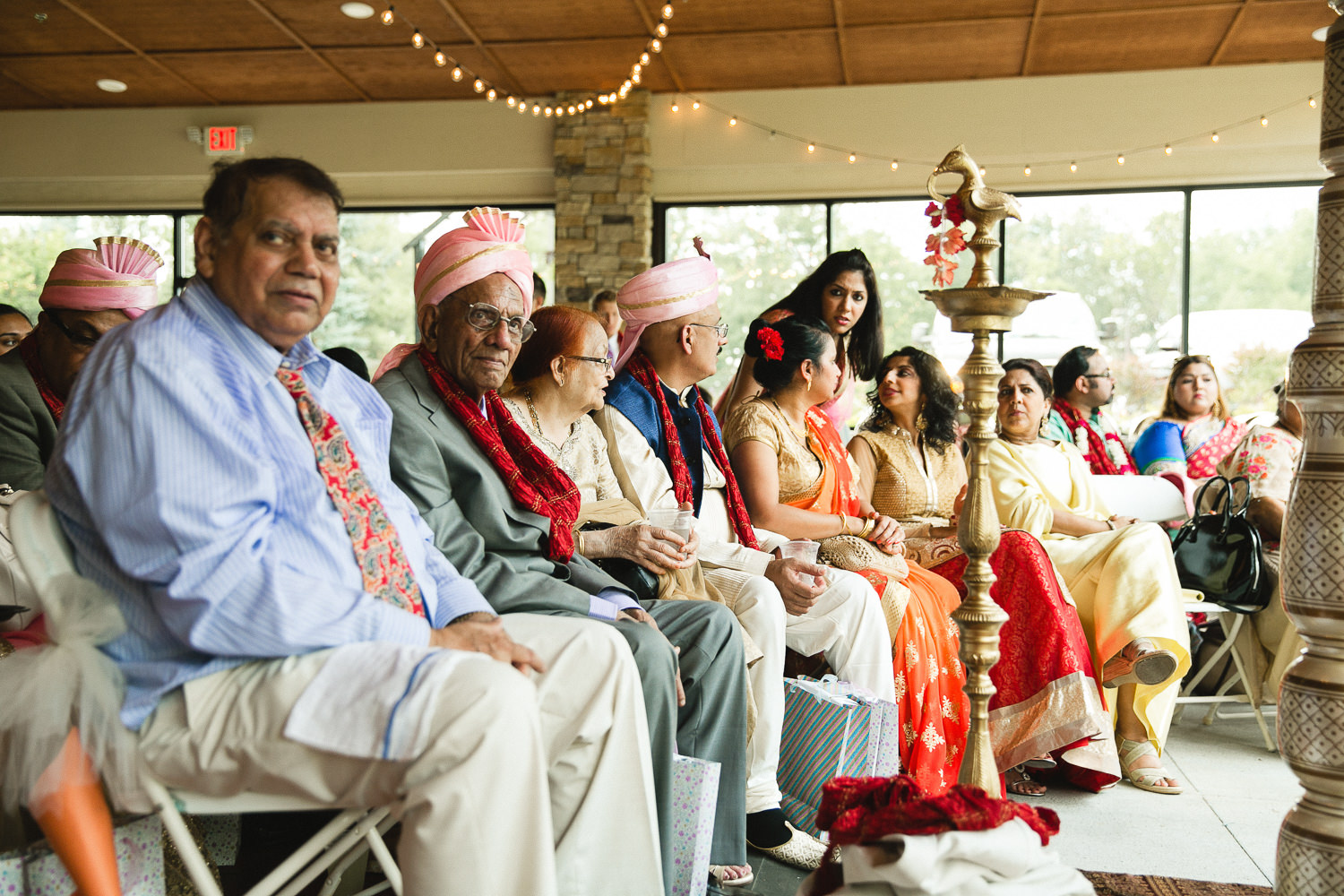 indian golf course wedding